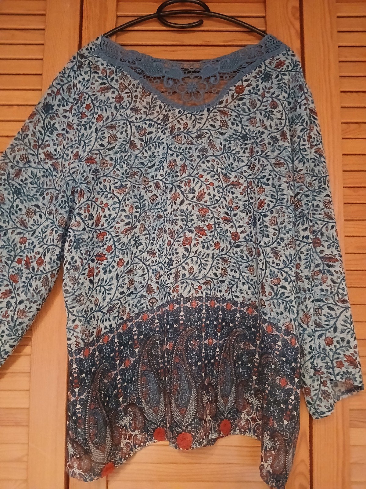 Nieuwe blouse Cassis L, Kleding | Dames, Cassis Collection, Blauw, Maat 42/44 (L), Nieuw