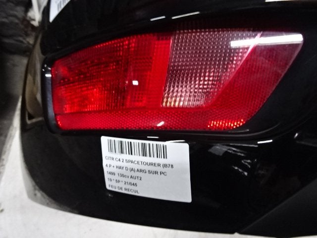 FEU DE RECUL Citroën Grand C4 Spacetourer (3A), Citroën, Mevr. I. Hauben, Utilisé, Rue de l'Espoir 34 34
4030  GRIVEGNÉE, BE