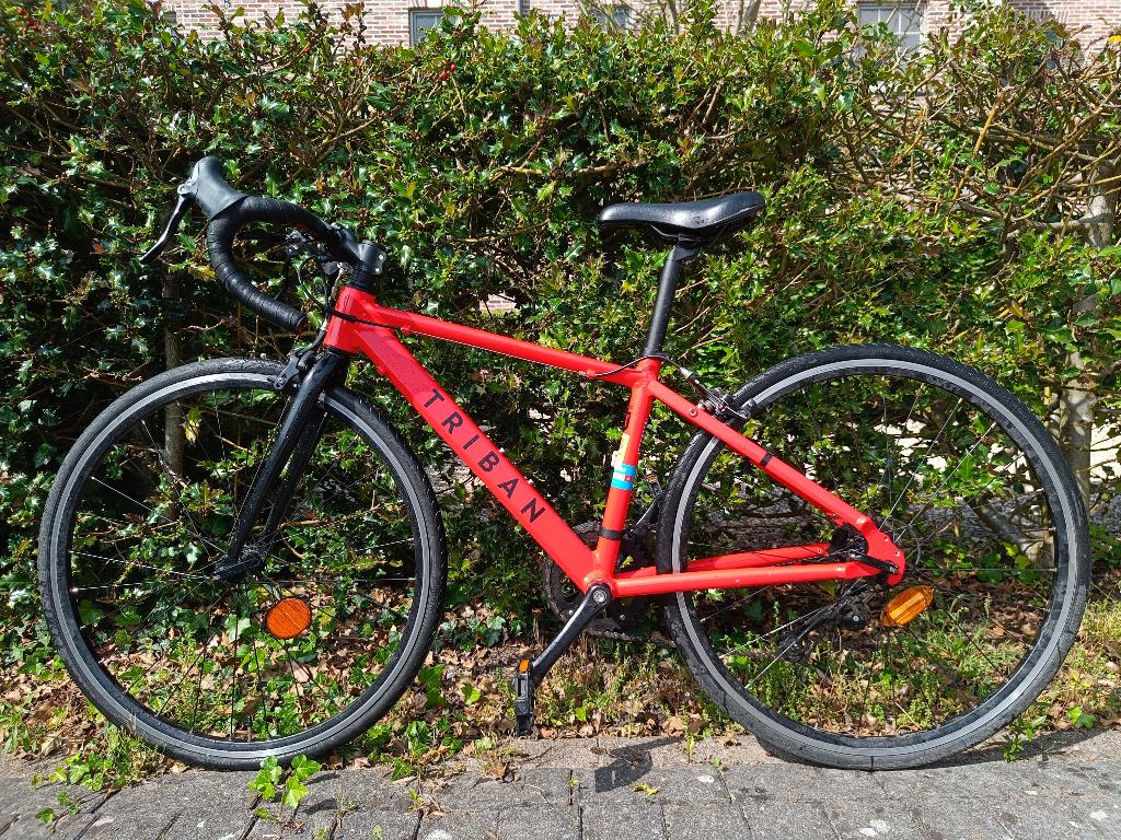 koersfiets  26inch, Triban, Vitesses, 26 pouces ou plus, Comme neuf