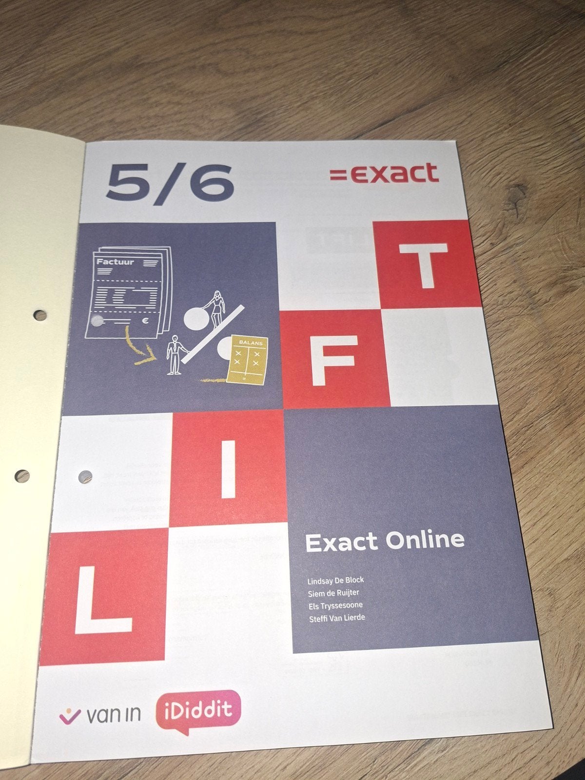 Lift 5-6 D/A - manuel exact, Enlèvement, Néerlandais