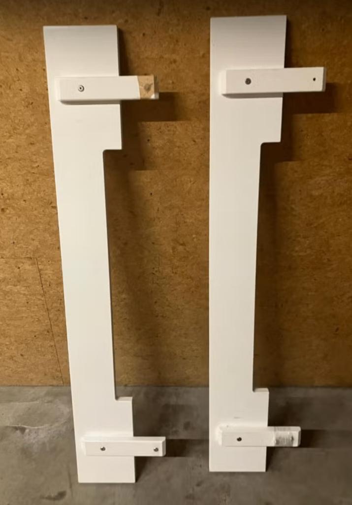 Gratis bedranden 25mm dik, Ophalen, Gebruikt, Minder dan 140 cm