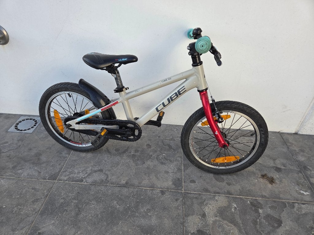 Cube Cubie 160 kinderfiets, Fietsen en Brommers, Ophalen, Terugtraprem, Cube, 16 tot 20 inch