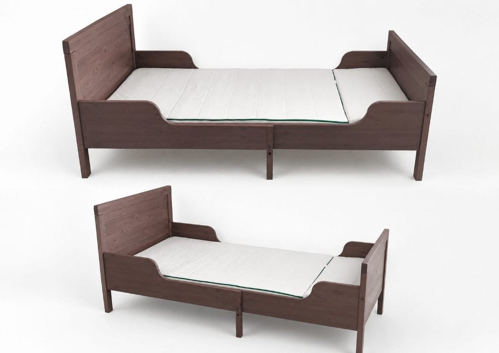 IKEA kinderbed, Ophalen of Verzenden, Gebruikt, Eenpersoons, Hout