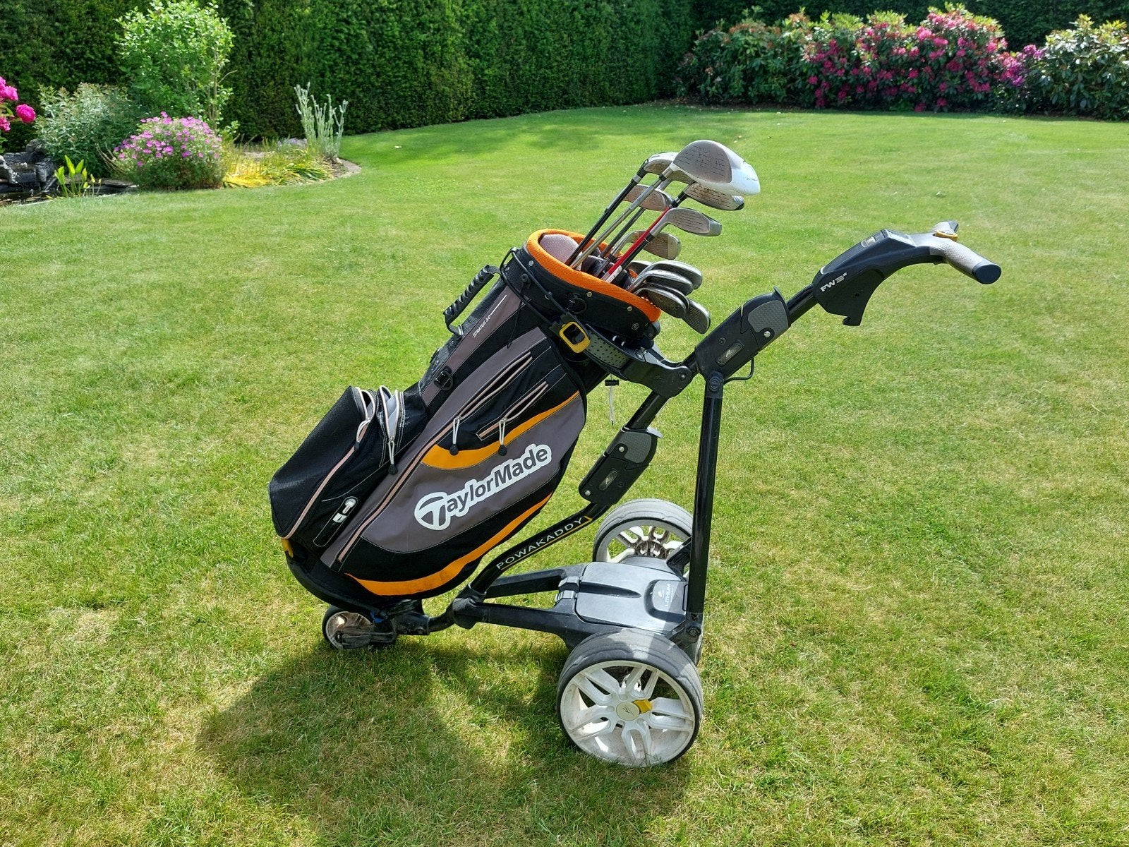 Lot de matériel de golf : clubs, sacs, chariot électrique..., Sports & Fitness, Golf, Enlèvement, Sac