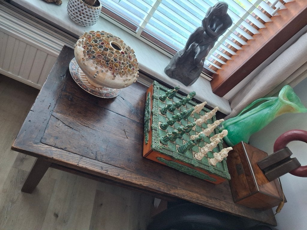 Antieke Spaanse tafel, salontafel, Antiek en Kunst, Ophalen