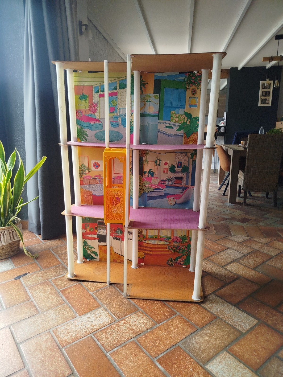 Maison Barbie Vintage des années 70, Ophalen of Verzenden, Gebruikt, Barbie