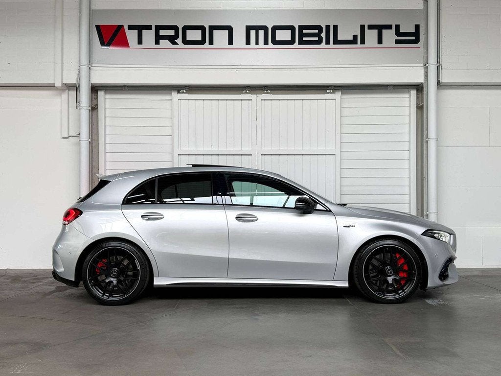 Mercedes-Benz A-Klasse 45 AMG 45S 4-Matic *FULLOPTION*FULLMA, Auto's, Automaat, Gebruikt, 4 cilinders, Leder