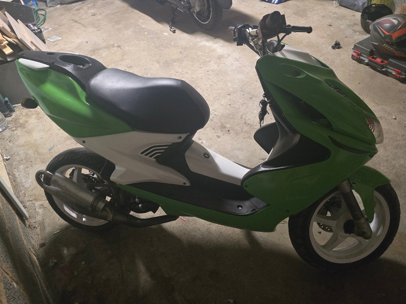 a échangé, Ophalen, Aerox