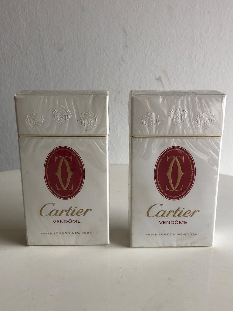 Vintage Cartier Sigarettenpakjes - Vendôme Lights, Verzamelen, Overige Verzamelen, Zo goed als nieuw, Ophalen