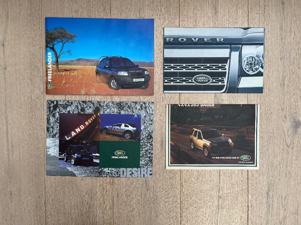 PROSPECTUS LAND ROVER FREELANDER, Enlèvement ou Envoi, Utilisé