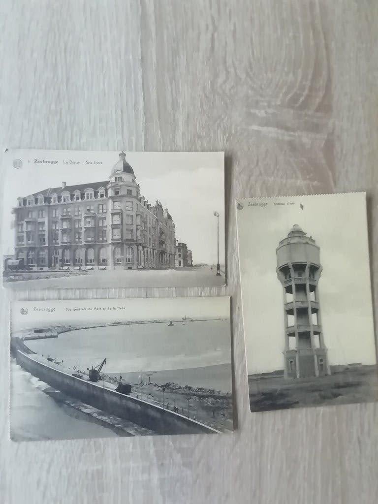 Postkaarten Zeebrugge, Verzamelen, Ophalen of Verzenden