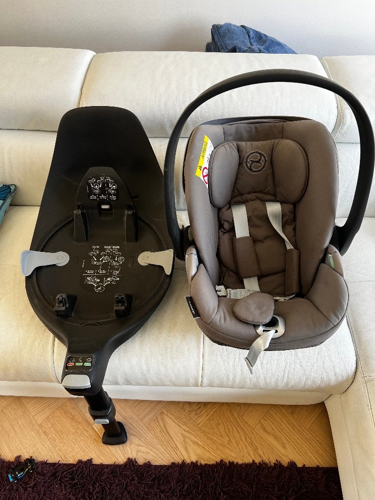 Cybex Platinum Cloud T i-Size + Isofix basis, Enfants & Bébés, Sièges auto, Autres marques, Comme neuf, Enlèvement, Isofix