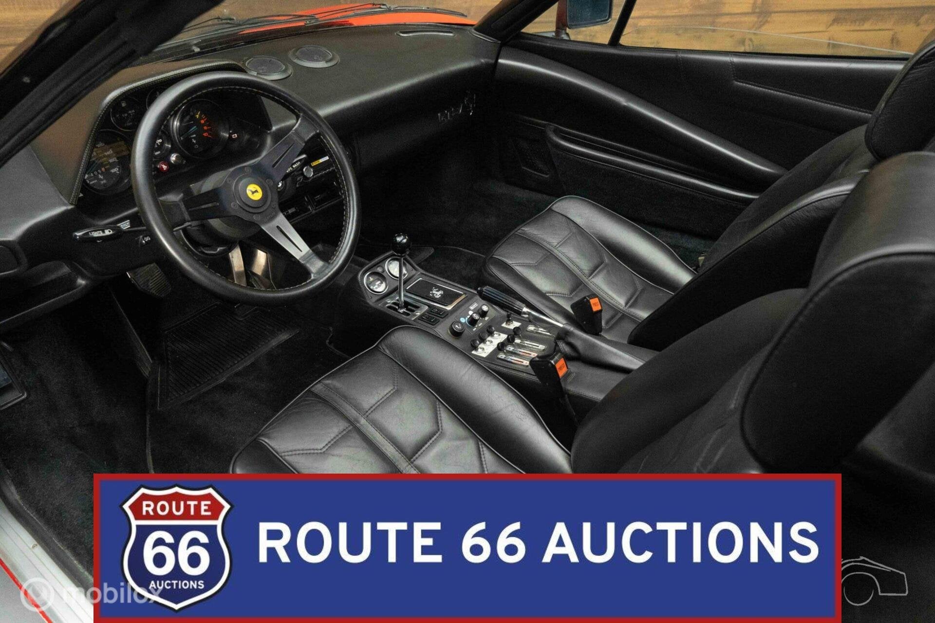 Ferrari 308 GTSi | 1982 | Route 66 Auctions, Auto's, Zwart, Bedrijf, Handgeschakeld, Overige carrosserie