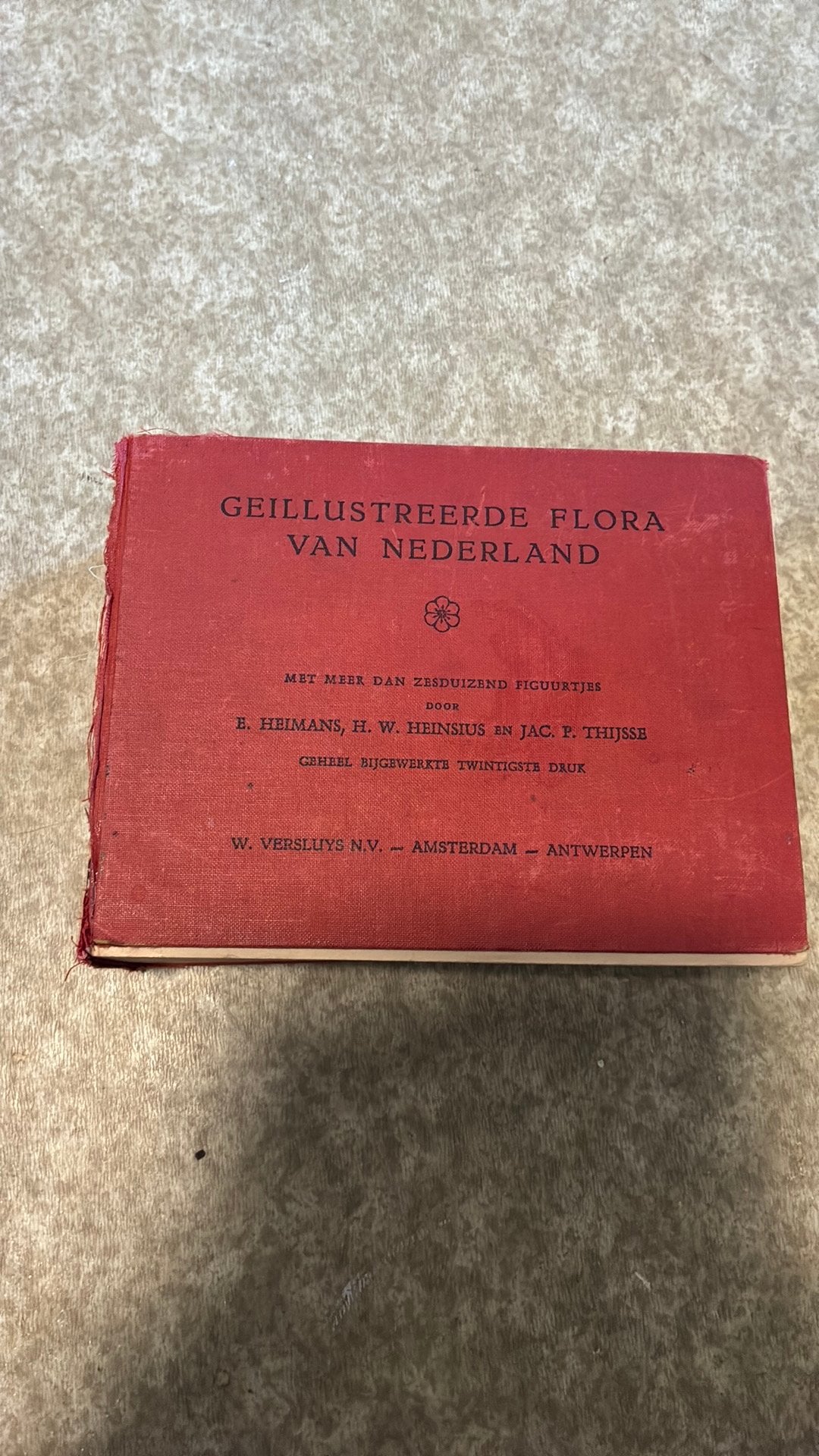 B.Heimans, H.W.Heinsius en JAC. P.Thijsse, Livres, Enlèvement ou Envoi, Utilisé, Autres sujets/thèmes