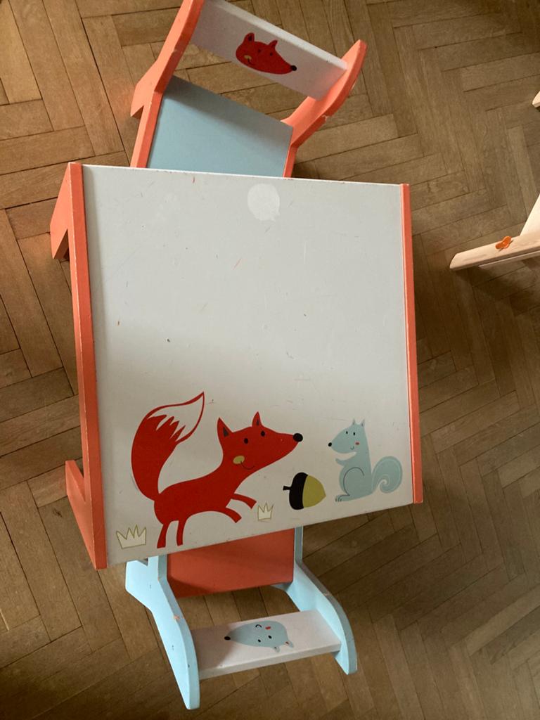 Table et chaises enfants, Kinderen en Baby's, Kinderkamer | Tafels en Stoelen, Ophalen, Gebruikt, Stoel(en)