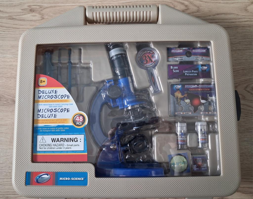 micro-science 48pcs deluxe microscoop (8+), Ophalen, Nieuw, Elektronica