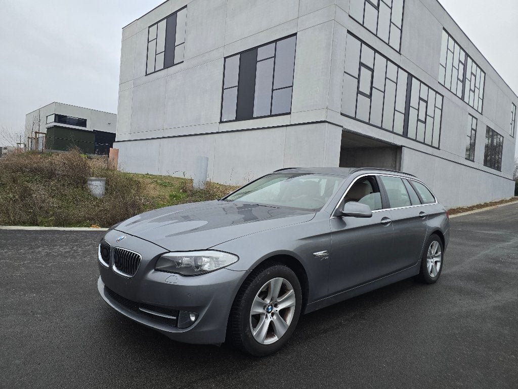 BMW 525d xDrive Touring F11 - 02/2012 - AUTOMAAT, Autos, Cuir, Achat, Entreprise, 2000 kg