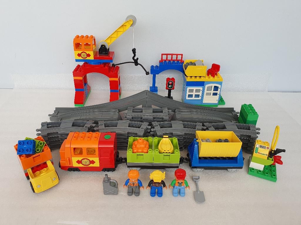 Lego Duplo 10508: Luxe Treinset, Kinderen en Baby's, Gebruikt, Ophalen of Verzenden, Compleet, Duplo