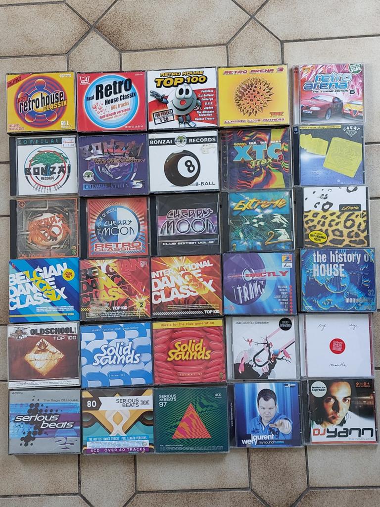 LOT 30 CD-BOXEN (Retro-Club-Trance), Verzenden