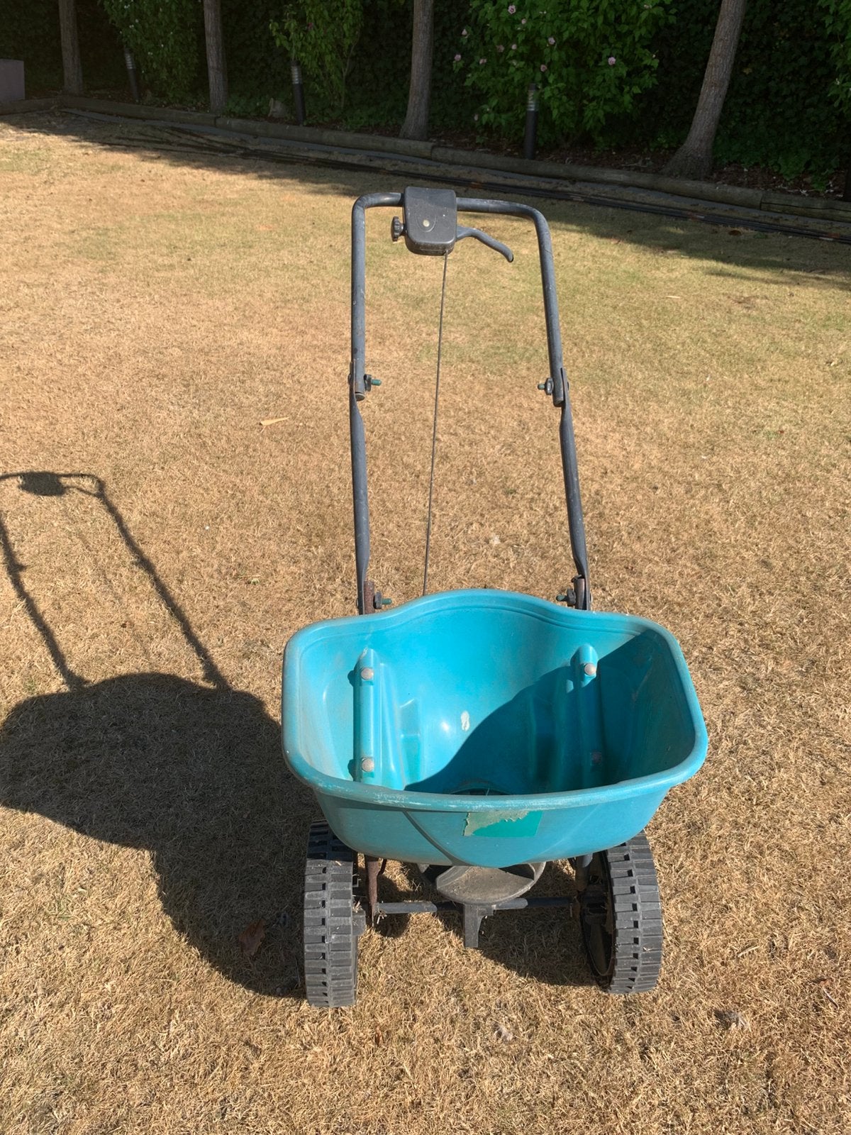 Strooiwagen, Ophalen, Gebruikt
