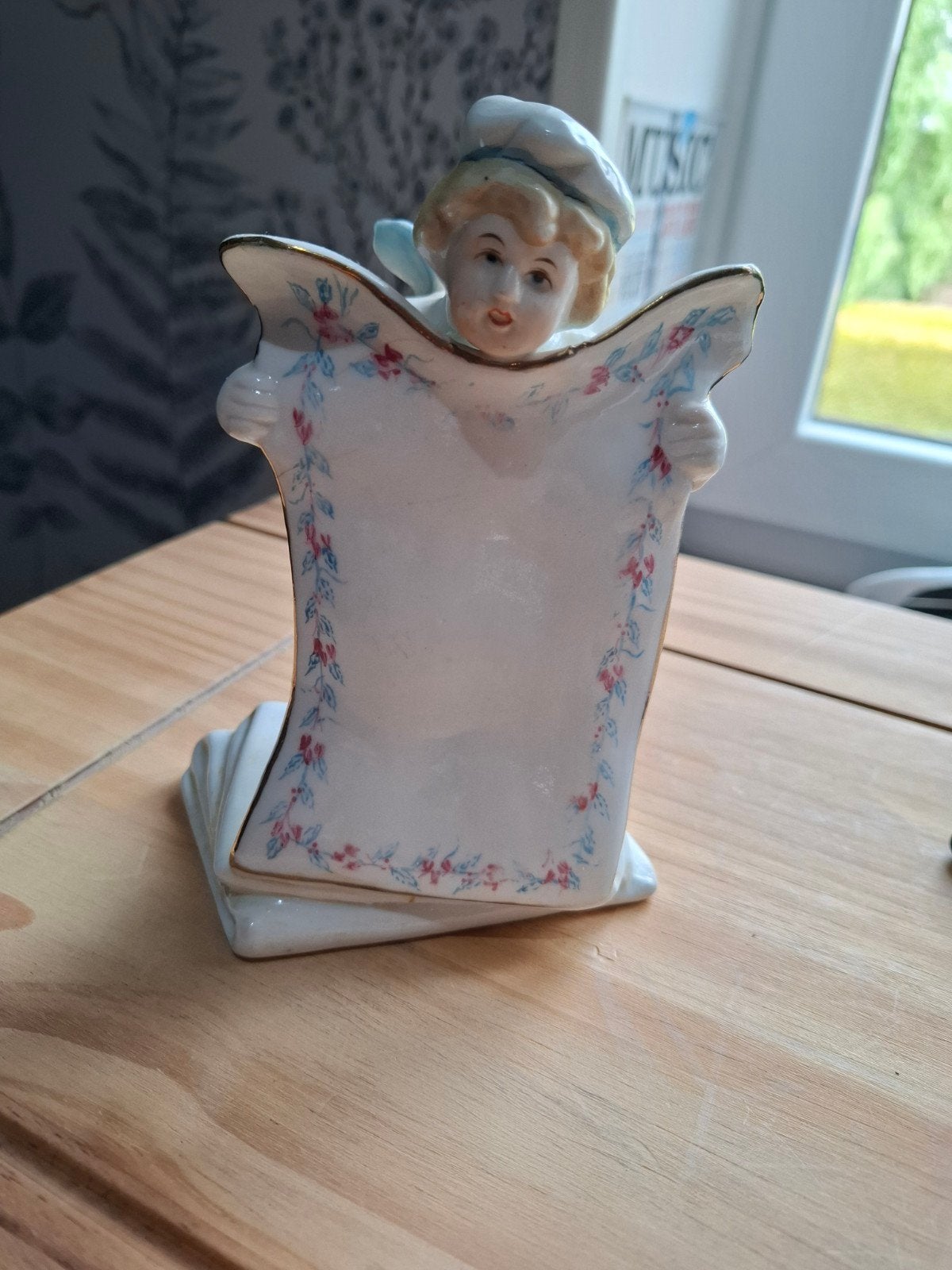 Menu en porcelaine, Antiquités & Art, Enlèvement ou Envoi