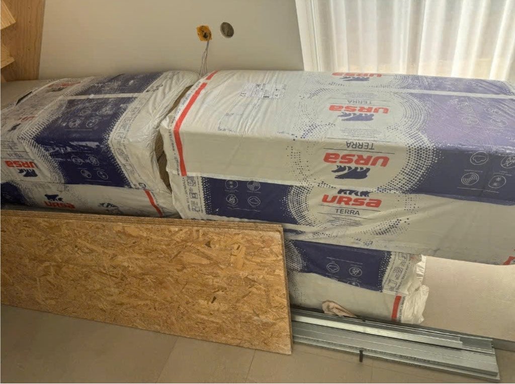 16.5 vierkante meter isolatie 14cm, Doe-het-zelf en Bouw, Ophalen, Nieuw, 15 m² of meer, Glaswol