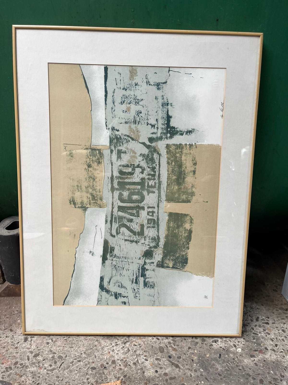 Lithografie Dan Welden - Kunstwerk 24619 - HC, Antiek en Kunst, Ophalen, Print, Lithografie