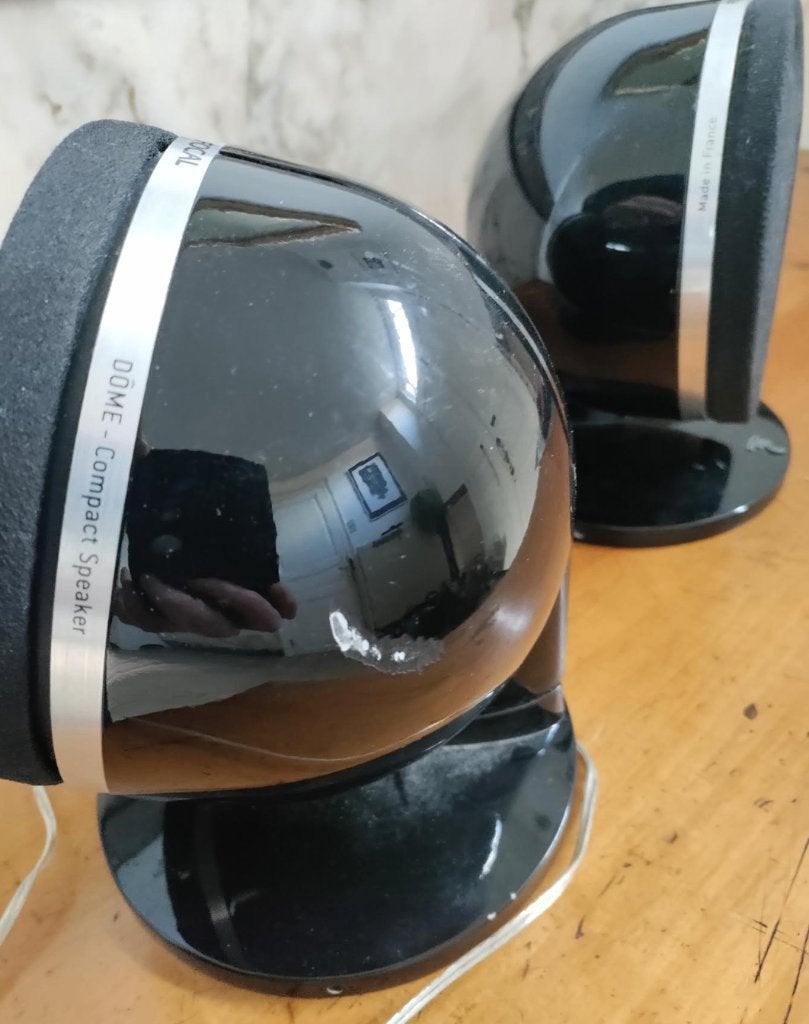 Baffle FOCAL Dôme, TV, Hi-fi & Vidéo, Enlèvement ou Envoi, 60 à 120 watts, Utilisé, Enceinte d'étagère