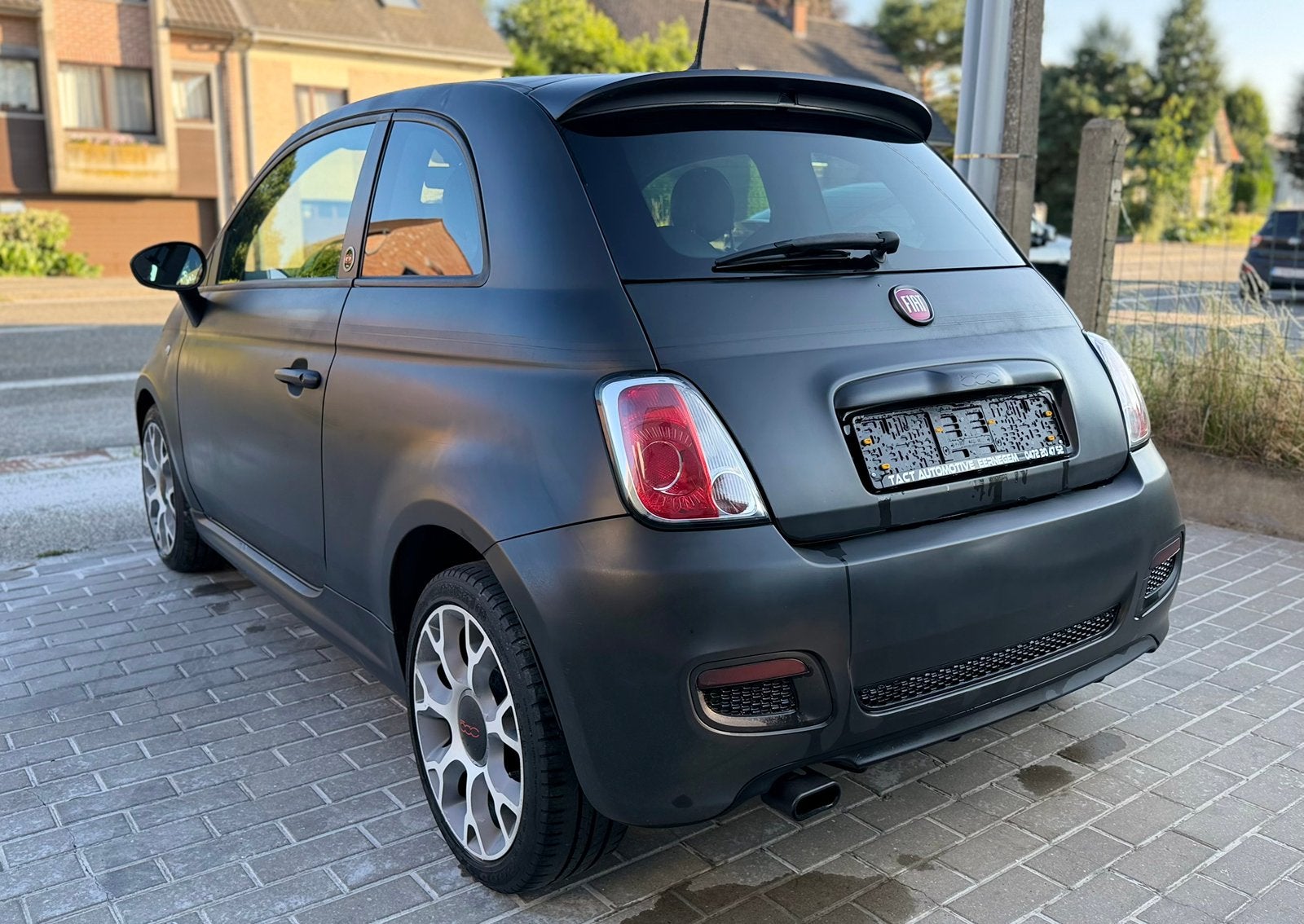 FIAT 500s 0.9T 2014 PRET A IMMATRICULER, Autos, Fiat, Cuir, Achat, Intérieur cuir, Euro 6