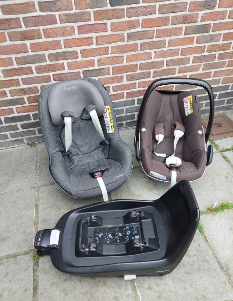 Maxi cosi 2wayfix, pebbles plus, Gebruikt, Slaapstand, Isofix, Maxi-Cosi