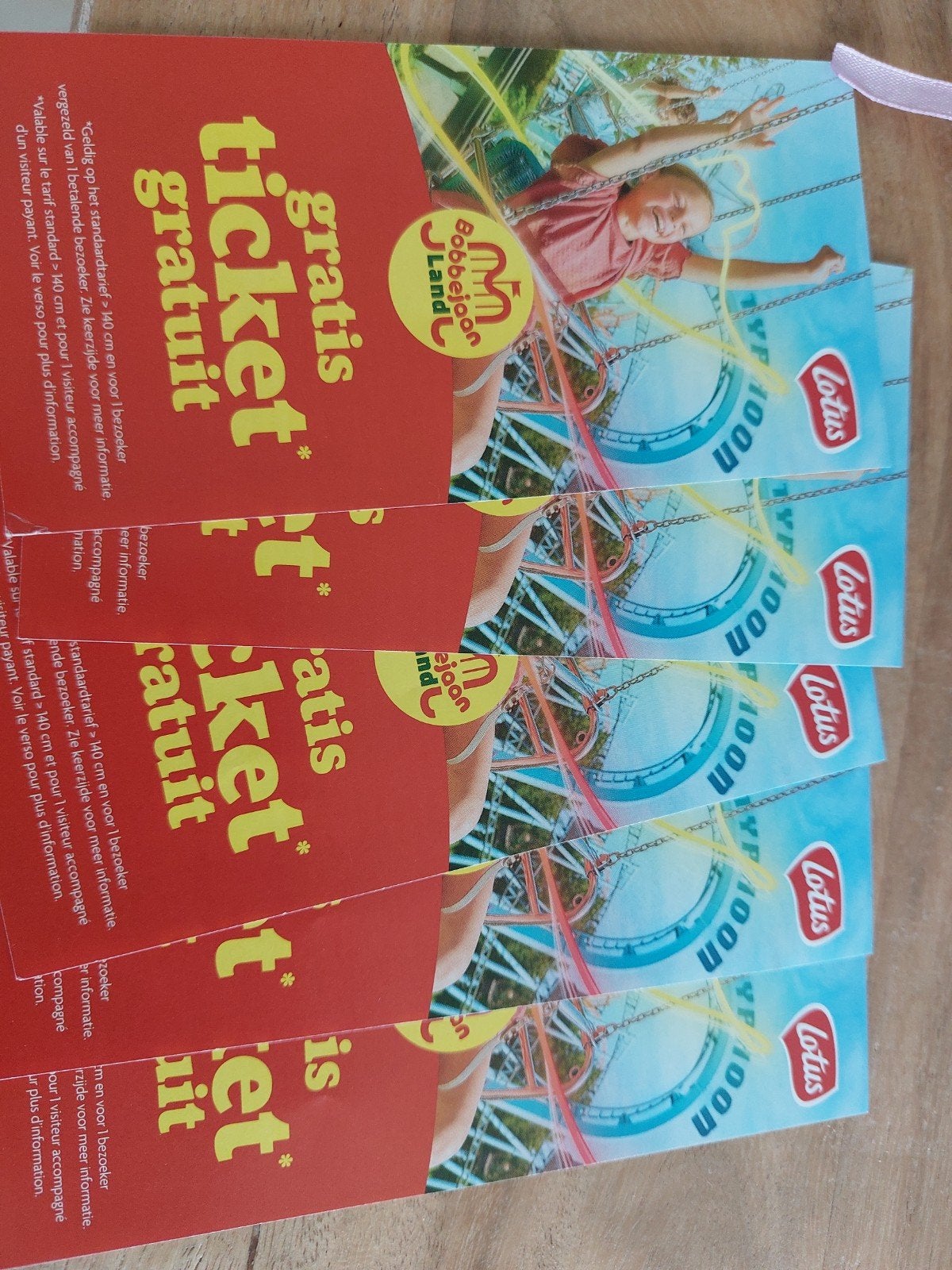 bobbejaanland, Tickets en Kaartjes