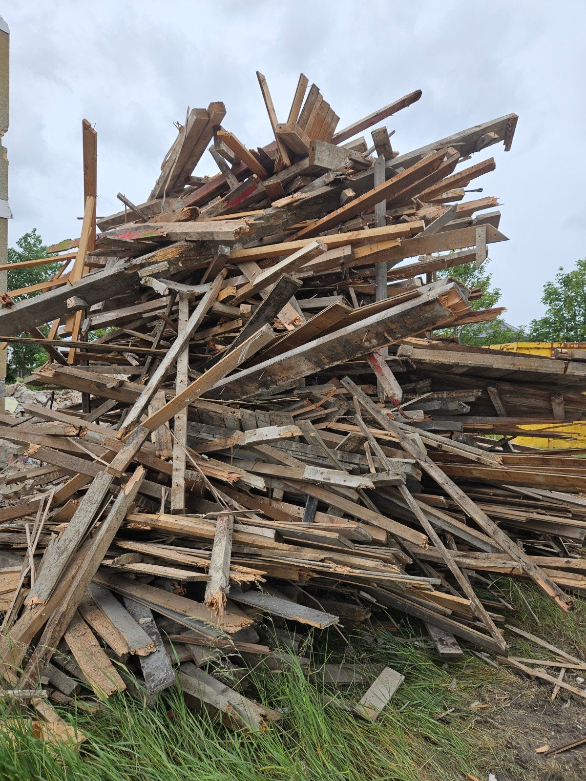 Gratis brandhout, Jardin & Terrasse, Bois de chauffage, Enlèvement