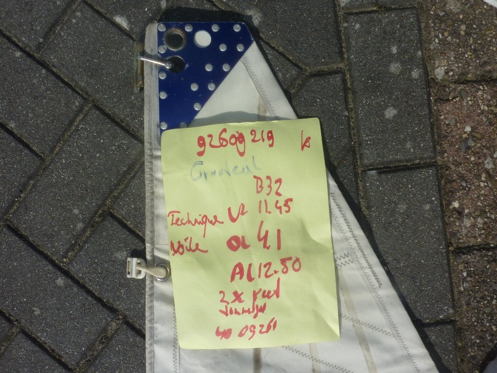 grootzeil zie ook mijn andere zeiladvertenties, Ophalen of Verzenden, Gebruikt, Overige typen