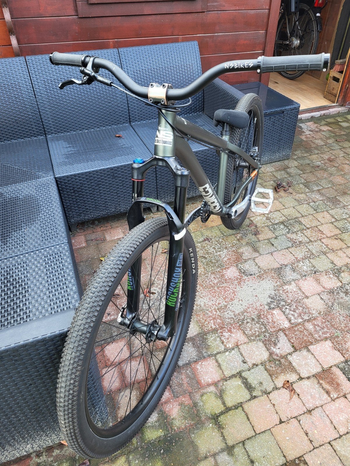 Ns bikes dirtjumper, Fietsen en Brommers, Ophalen, 24 inch of meer, Gebruikt, Stuur 360° draaibaar