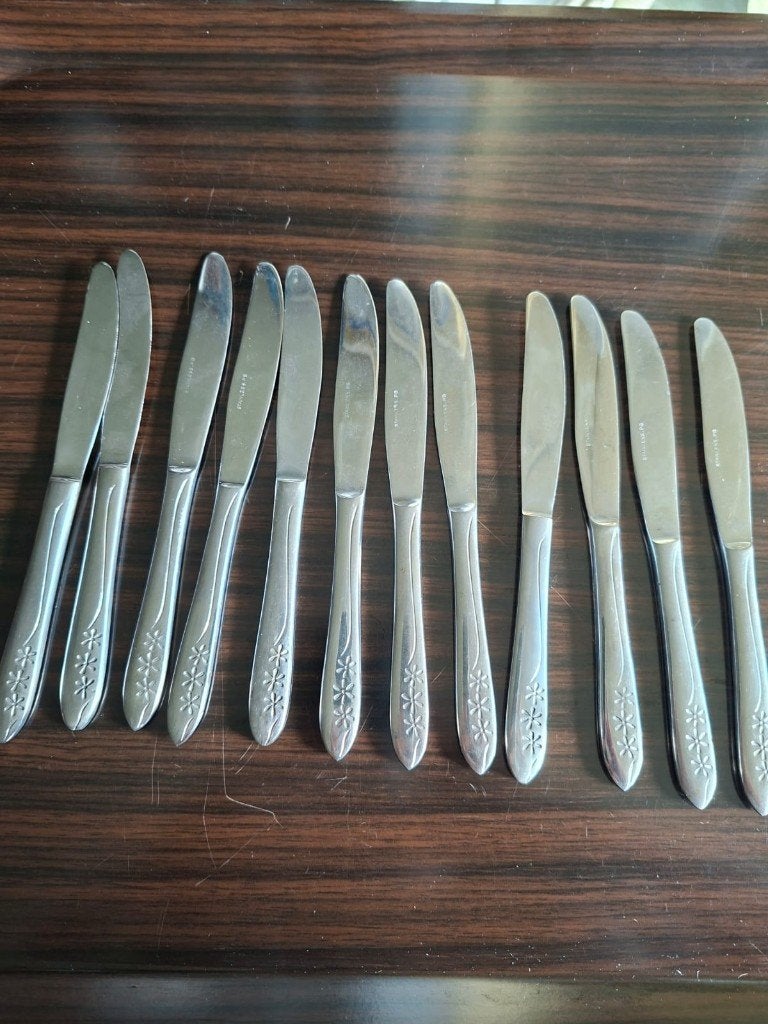 Tide kleine botermesjes, Maison & Meubles, Cuisine | Couverts, Couverts individuels, Enlèvement ou Envoi, Utilisé, Autres marques