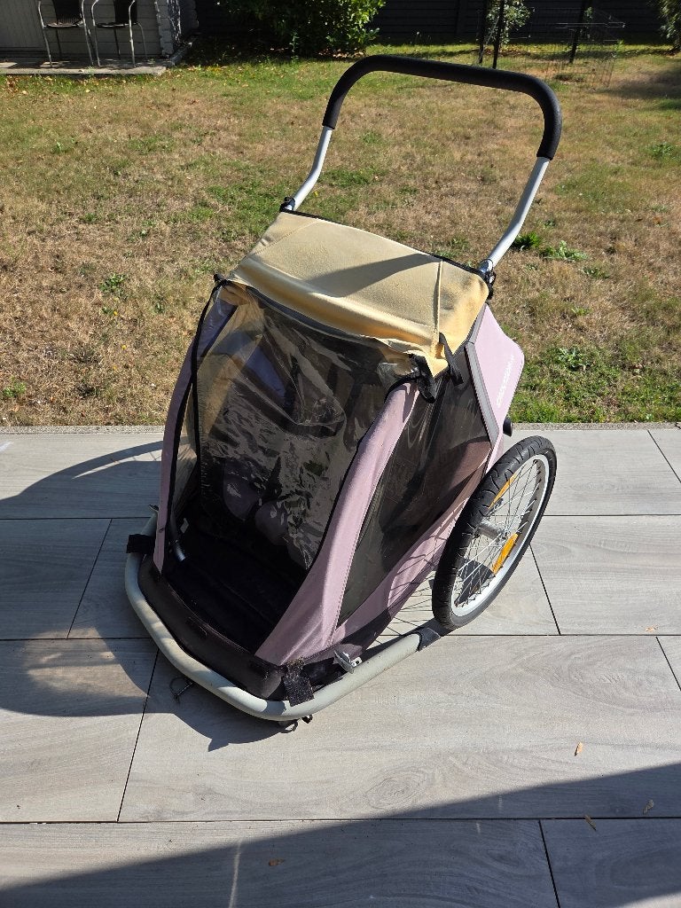 Remorque à vélo Croozer 535 (2 places) !, Enlèvement, Utilisé, Remorque pour enfant, Croozer