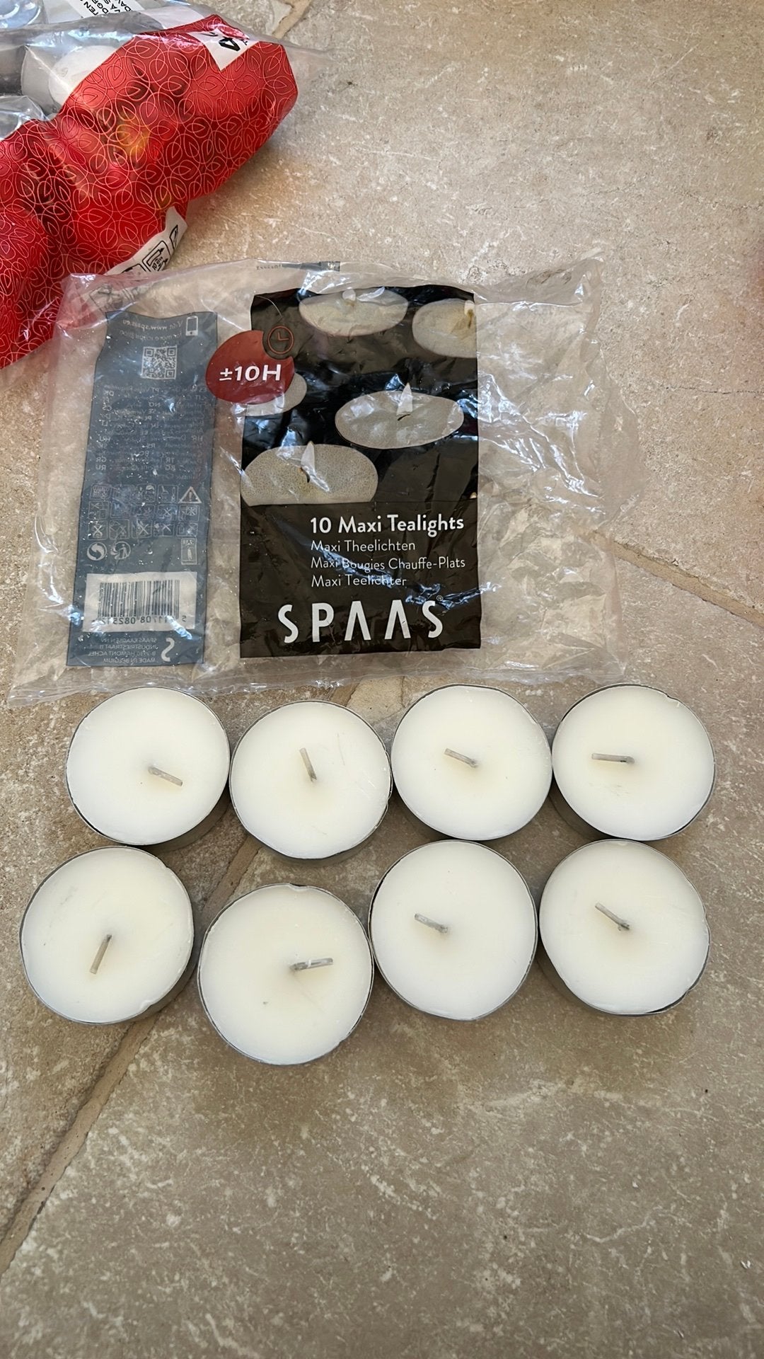 Bougies - spaas - maxi chauffe plats, Enlèvement, Neuf