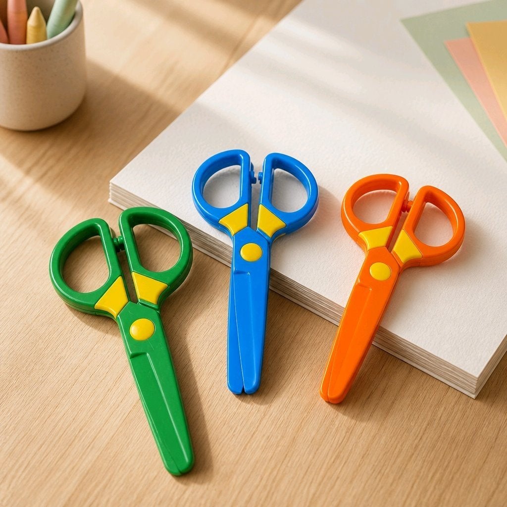 ️ Lot de 3 ciseaux de sécurité pour enfants, Diversen, Schoolbenodigdheden, Ophalen, Nieuw