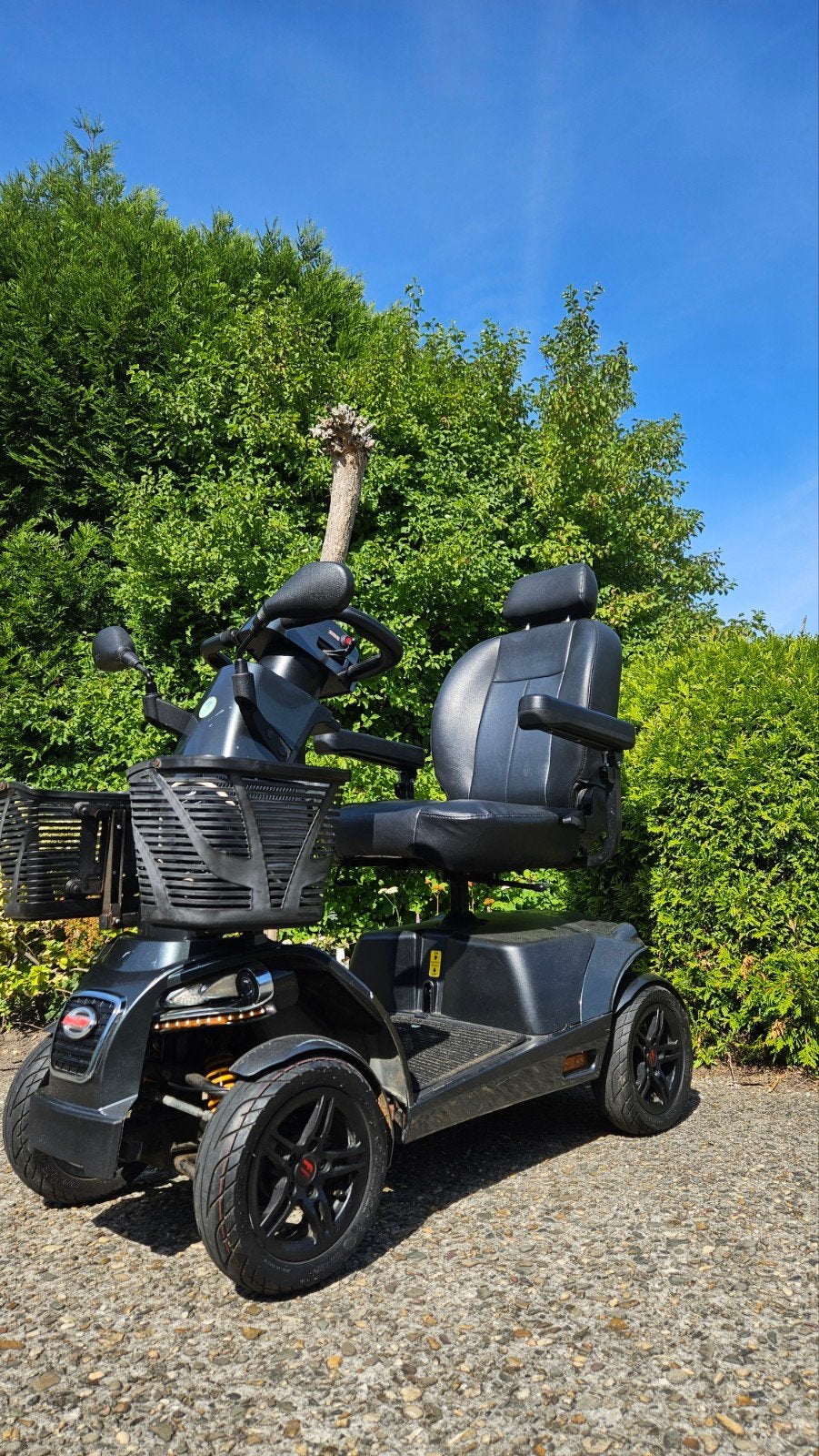 Trottinette Mango FR1, trottinette solide et stable, Enlèvement, Utilisé, Fauteuil roulant électrique