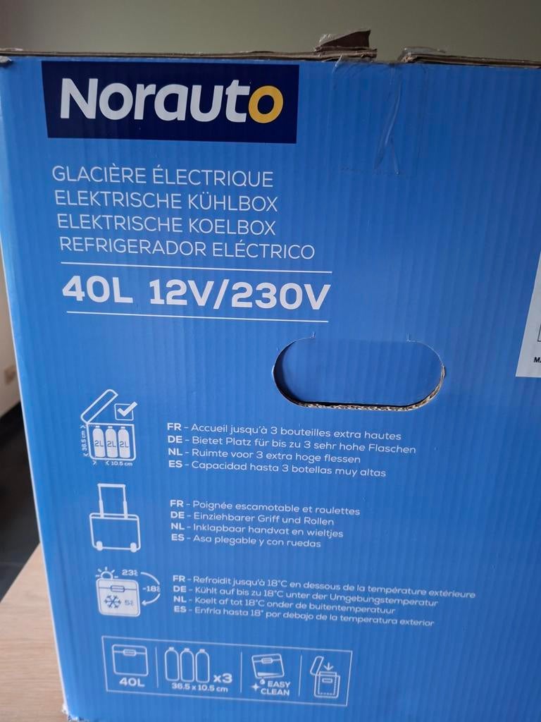 Reis koelbox, Ophalen