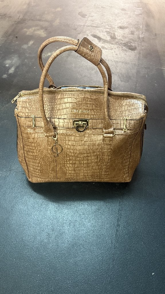 Olivia Lauren Trolleytas, Ophalen, Zo goed als nieuw, Bruin, Wieltjes