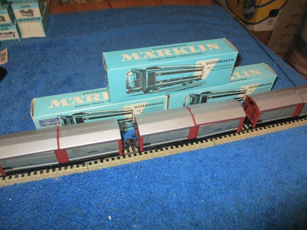 Marklin 3 wagons 4633, Ophalen of Verzenden, Gebruikt, Wagon, Märklin