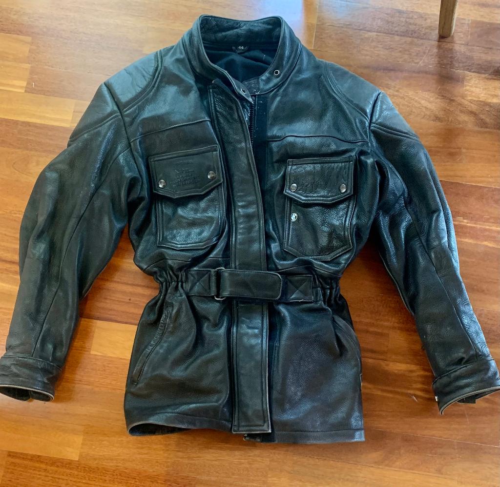 Veste moto en cuir de marque Richa - T 44, Motos, Enlèvement ou Envoi, Hommes, Manteau | cuir, RICHA