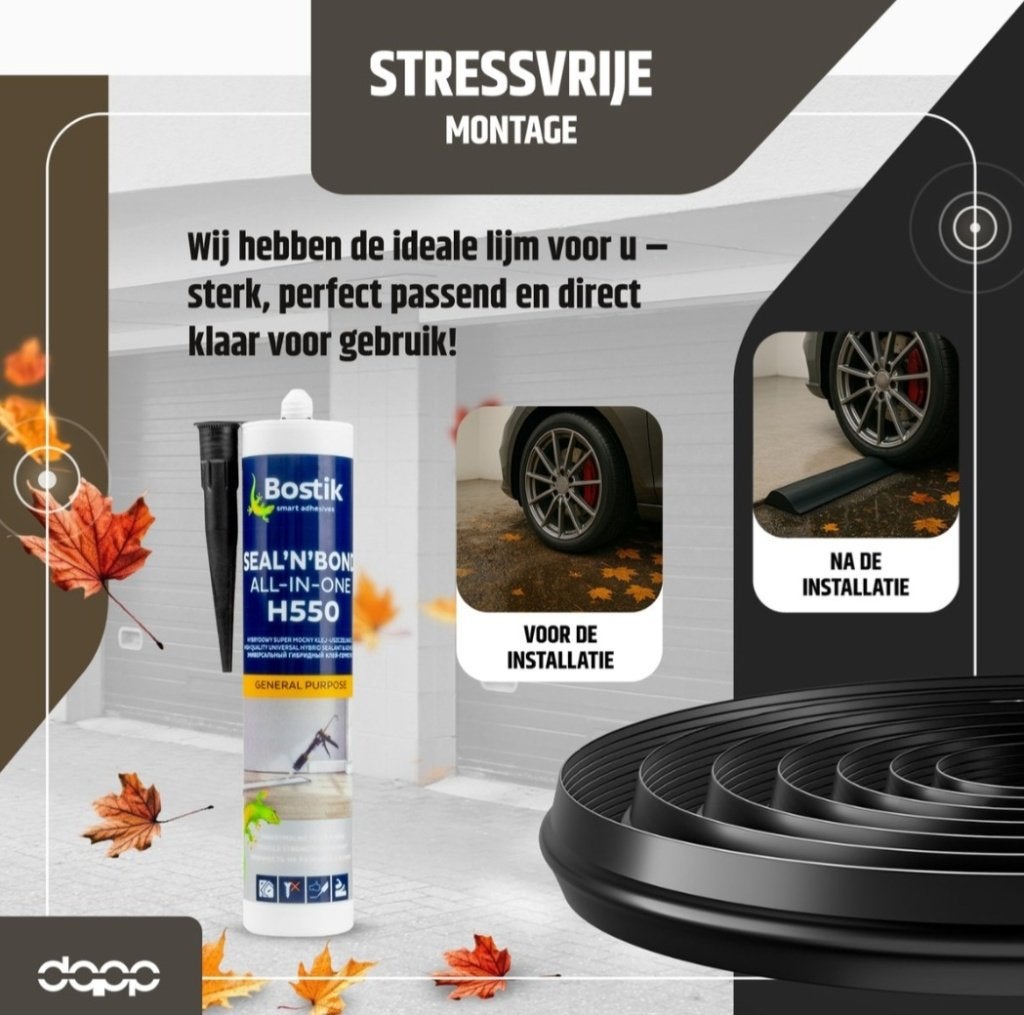 Garagepoort afdichting