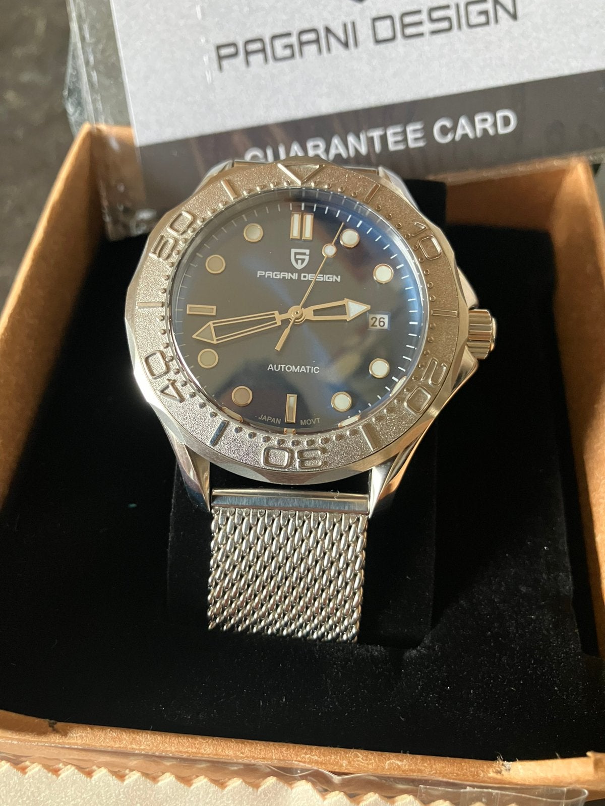 Montre automatique full set, Bijoux, Sacs & Beauté, Enlèvement
