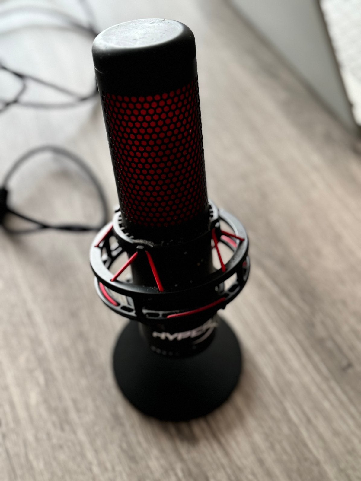 Gaming microfoon HyperX Quadcast, Muziek en Instrumenten, Microfoons, Ophalen, Zo goed als nieuw