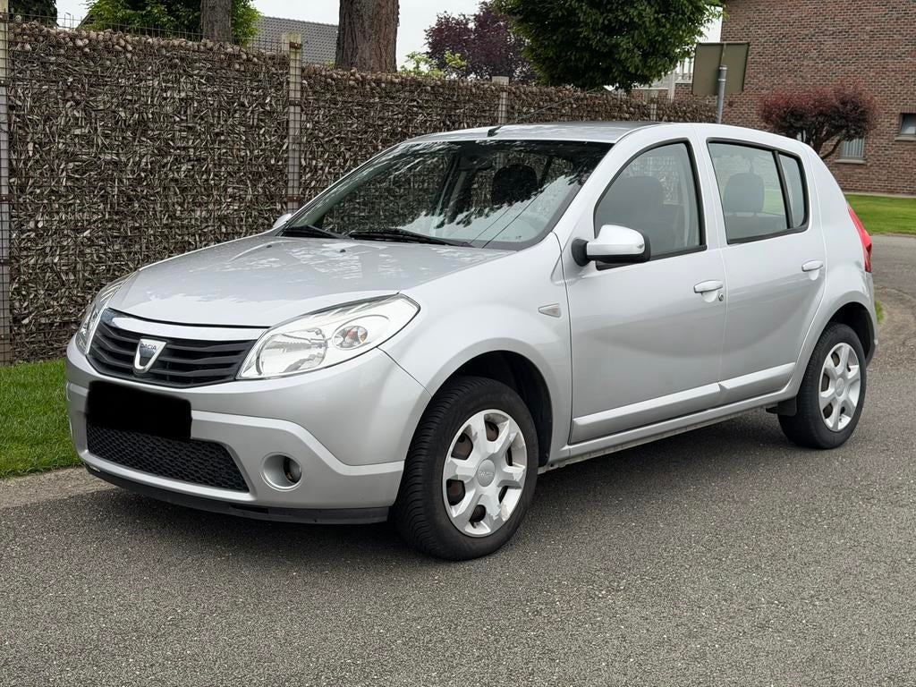 Dacia sandero 1.5dci - airco - 5 deur, Autos, Achat, Boîte manuelle, Noir, 5 portes