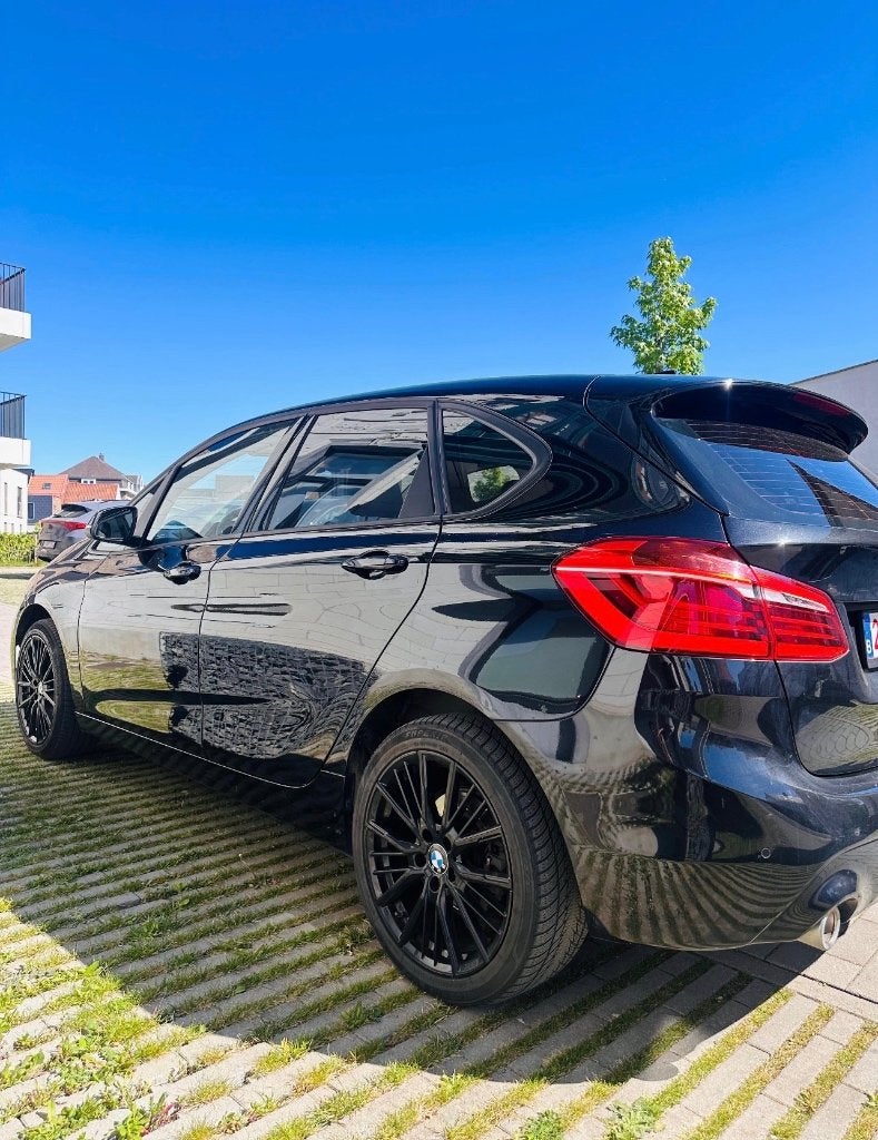 BMW, Auto's, BMW, Automaat, Zwart, Leder en Stof, Zwart