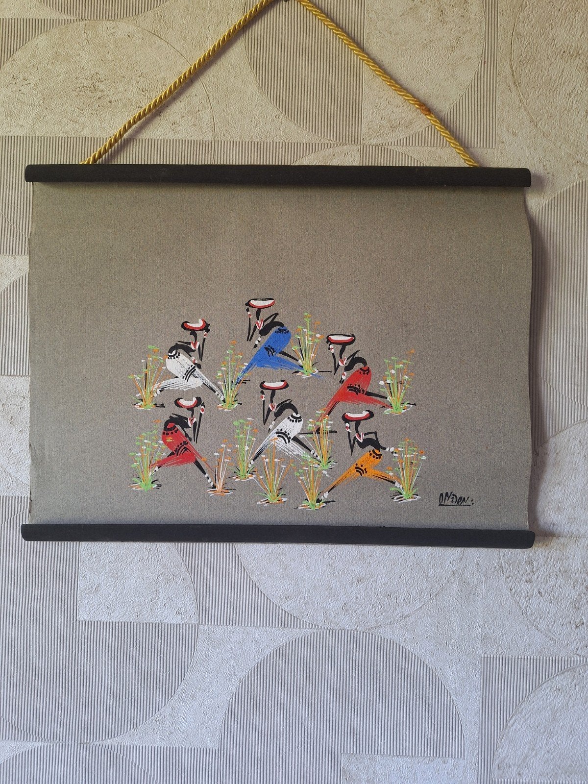 vintage Afrikaanse deco, Ophalen of Verzenden