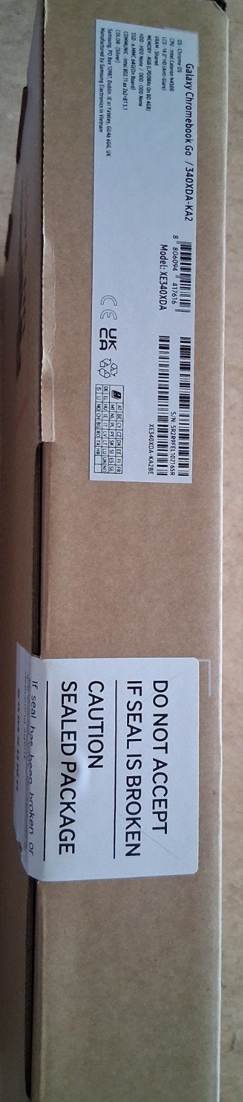 Samsung Galaxy Chromebook Go Wi-Fi 14 pouces avec processeur, Neuf, 14 pouces, Samsung, 4 GB ou moins